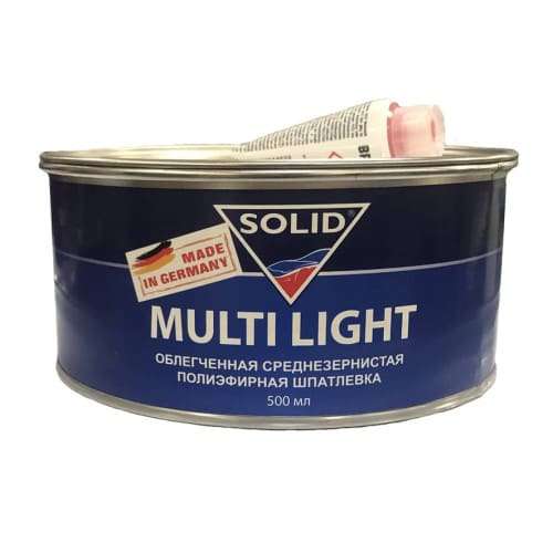 Шпатлевка легкая Solid Multi Light 0,5л